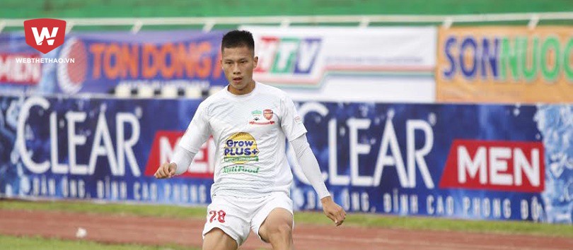 HA.GL đưa hậu vệ cánh trái sang K3 League thi đấu