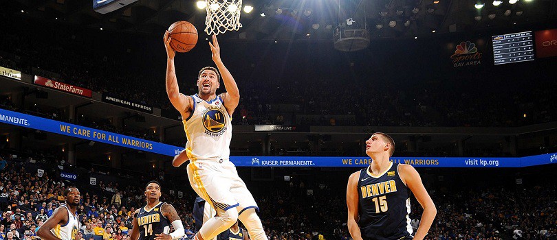 NBA PreSeason ngày 1/10: Warriors thua Denver Nuggets sát nút