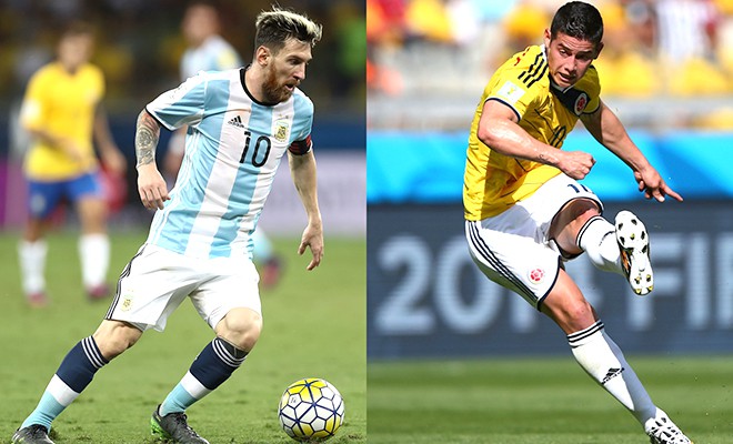 Trực tiếp: Argentina vs. Colombia - Vòng loại World Cup 2018