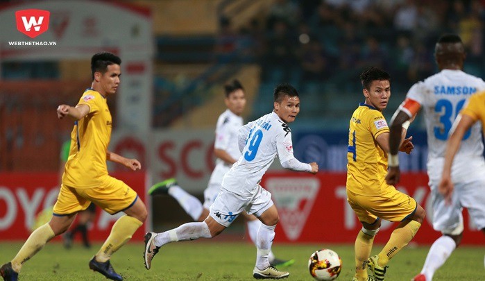 Video kết quả: Thua đau trước Hà Nội FC, SLNA ngắt mạch trận bất bại