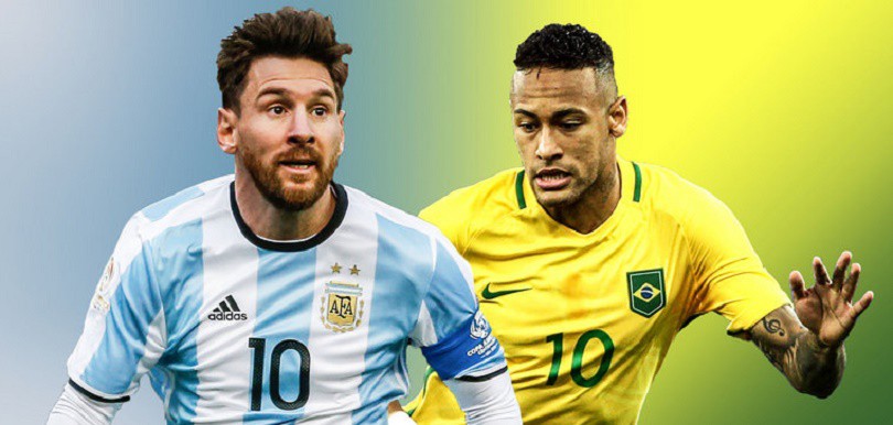 Trực tiếp: Brazil vs. Argentina - Vòng loại World Cup 2018