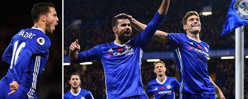 Chelsea 5-0 Everton: Sức mạnh hủy diệt của "The Blues"