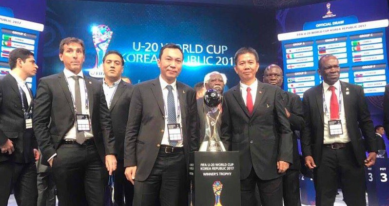 U20 Việt Nam rơi vào bảng dễ thở tại FIFA U20 World Cup
