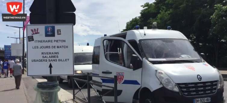 Video: An ninh được thắt chặt trước trận chung kết EURO 2016