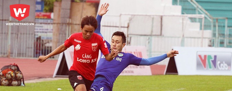 Video: Anh Đức lập công, B. Bình Dương thoát thua trước Long An