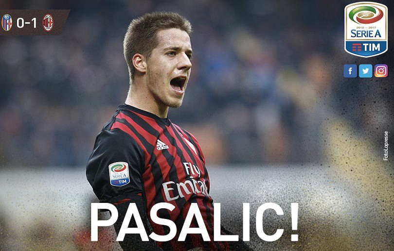 Video: Bị đuổi 2 người, AC Milan vẫn xuất sắc vượt qua Bologna