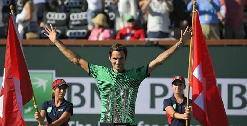 Video: Đánh bại Wawrinka, Roger Federer lên ngôi vương tại Indian Wells