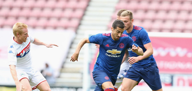 Video diễn biến chính trận giao hữu giữa Wigan và Man Utd