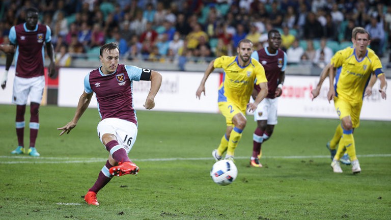 Video diễn biến trận đấu giữa Domzale và West Ham