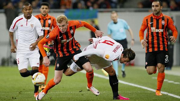 Video Europa League: Sevilla 3-1 Shakhtar Donetsk
