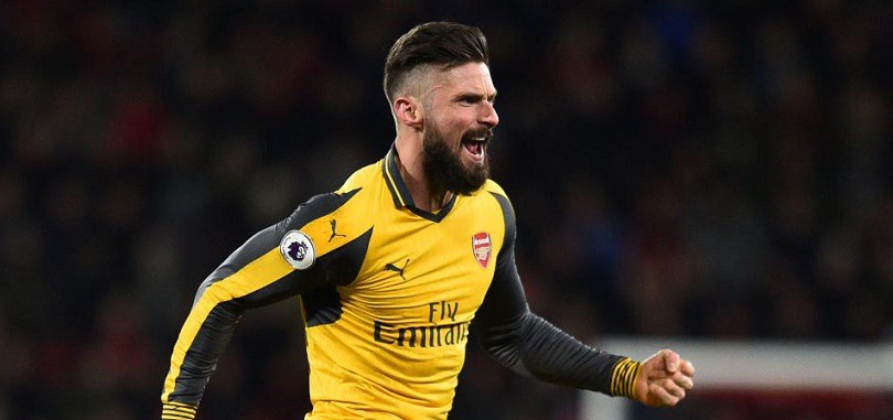 Video: Giroud giúp Arsenal thắng ngược đội bóng ở giải Hạng Nhất