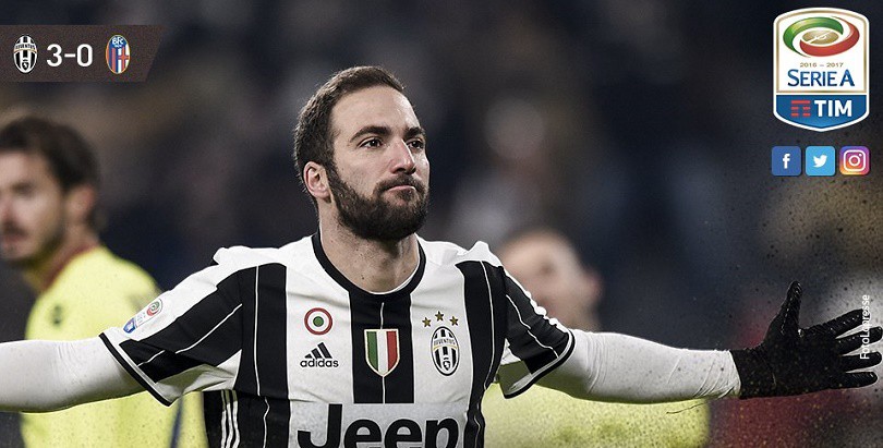 Video: Higuain thăng hoa, Juventus thắng trận thứ 4 liên tiếp