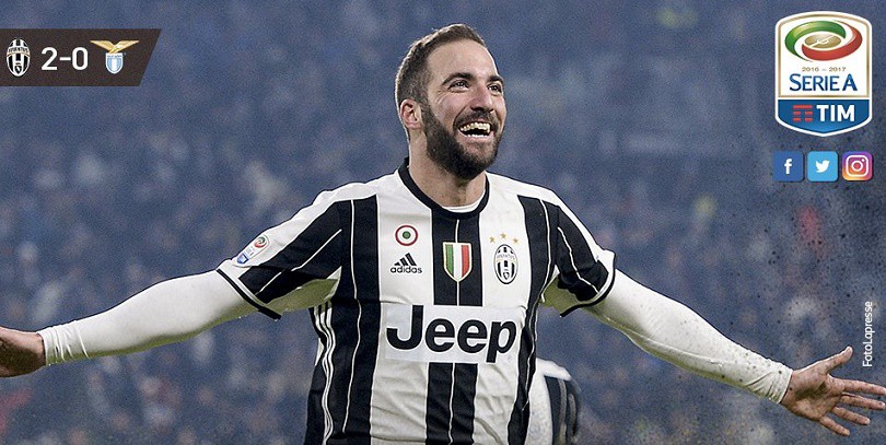 Video: Higuain và Dybala "nổ súng", Juventus thắng dễ Lazio