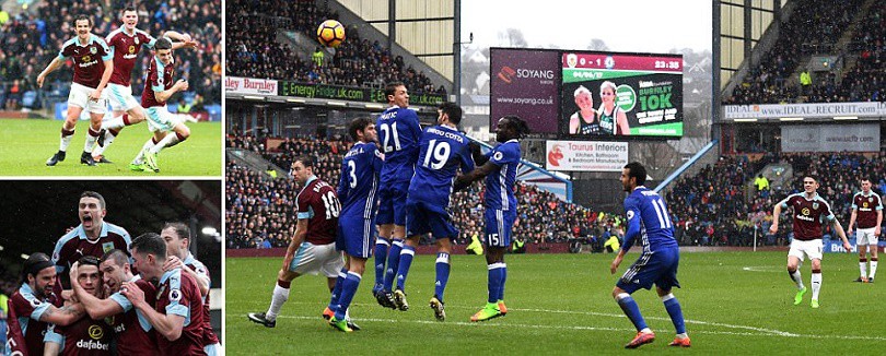 Video: "Làm nền" cho siêu phẩm, Chelsea hòa thất vọng trước Burnley