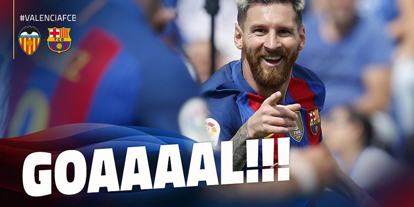 Video: Messi lập cú đúp, Barca thắng kịch tính Valencia