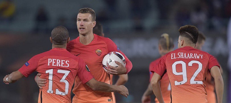 Video: Roma giành lại ngôi đầu bảng E từ tay Austria Wien