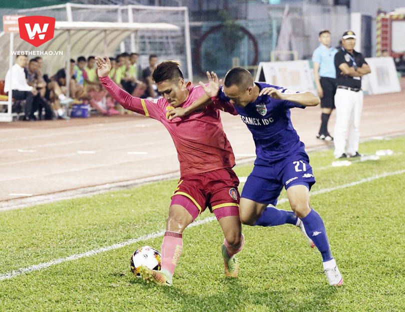 Video: Siêu phẩm của Anh Đức "cướp" chiến thắng của Sài Gòn FC
