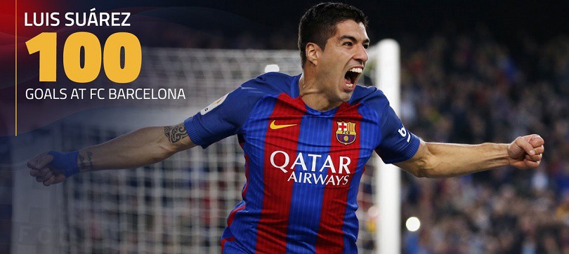 Video: Suarez ghi bàn thứ 100, Barca tiến vào tứ kết Cúp nhà Vua