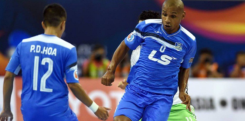 Video: Thái Sơn Nam thua đậm người Thái tại bán kết Futsal CLB châu Á