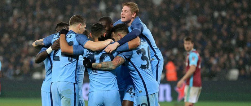 Video: Thắng đậm West Ham, Man City lọt vào vòng 4 FA Cup