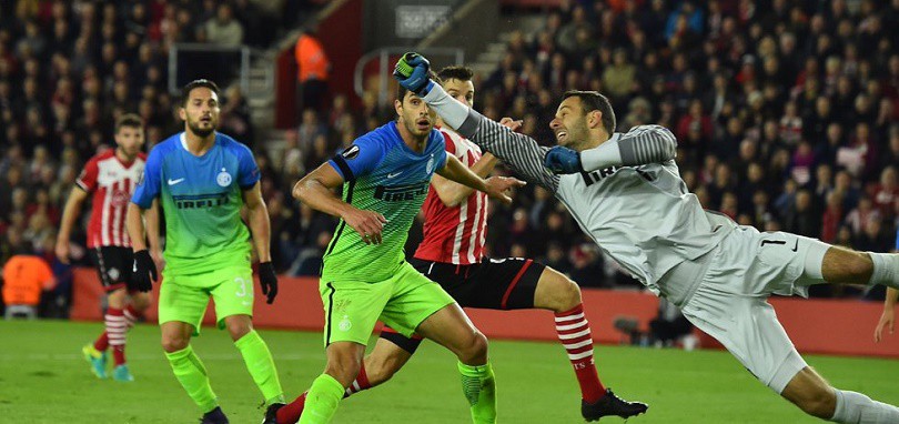 Video: Thua Southampton, Inter chìm sâu dưới đáy bảng K