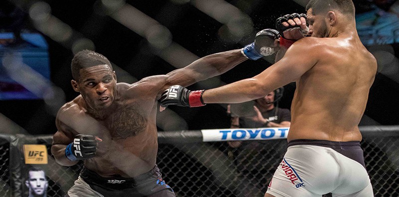 Video UFC FN 88: Jorge Masvidal vs. Lorenz Larkin
