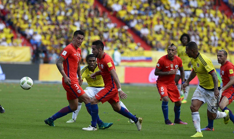 Video: Vắng Sanchez, Chile bất phân thắng bại với Colombia