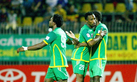 Video vòng 10 V.League: XSKT. Cần Thơ 3-0 Hà Nội T&T