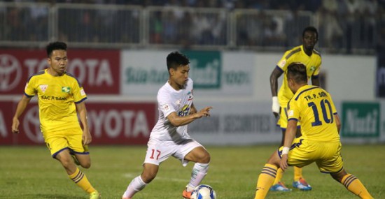Video Vòng 8 V.League 2016: SLNA 1-1 Long An