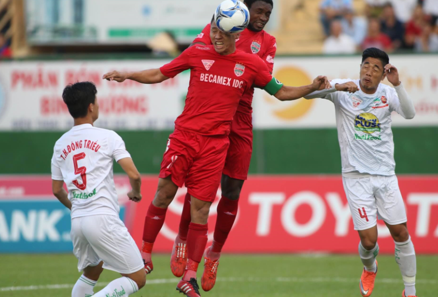Video vòng 9 V.League: B. Bình Dương 5-0 HA.GL