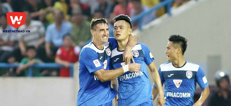 Vòng 23 V.League 2016: T. Quảng Ninh lên ngôi đầu