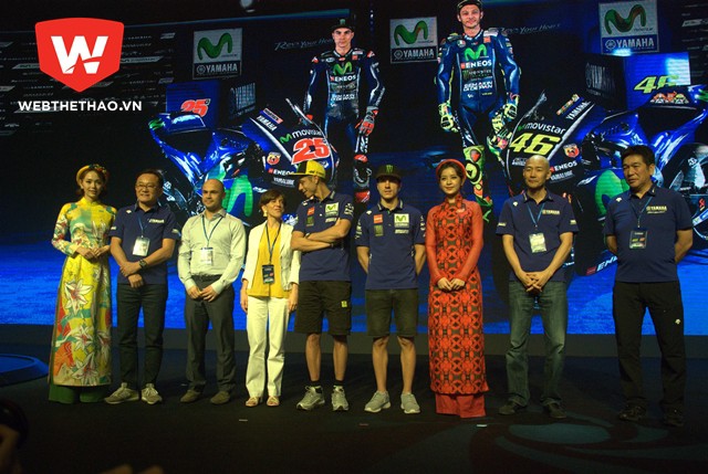 Cặp đôi tay đua của Yamaha MotoGP team giao lưu với Fan Việt Nam