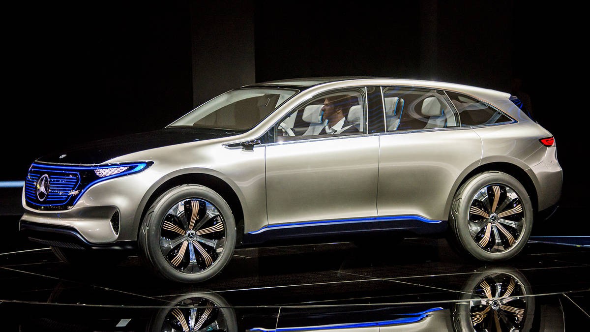 Mercedes EQ Concepr - Mẫu SUV chạy điện đầu tiên sẽ được giới thiệu tại triển lãm xe hơi Thượng Hải 2017 Mercedes EQ Concepr - Mẫu SUV chạy điện đầu tiên sẽ được giới thiệu tại triển lãm xe hơi Thượng Hải 2017