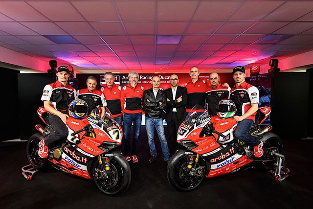 Ducati và Aruba.it mở rộng quan hệ hợp tác hướng tới WSBK 2017