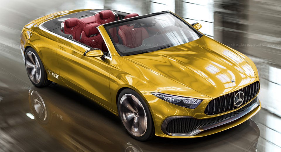 Mercedes A Concept - Chiếc xe mui trần quyến rũ