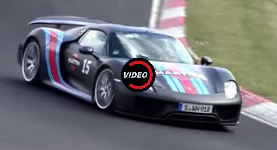 Sự trở lại bí ẩn của Porsche 918 tại Nurburgring