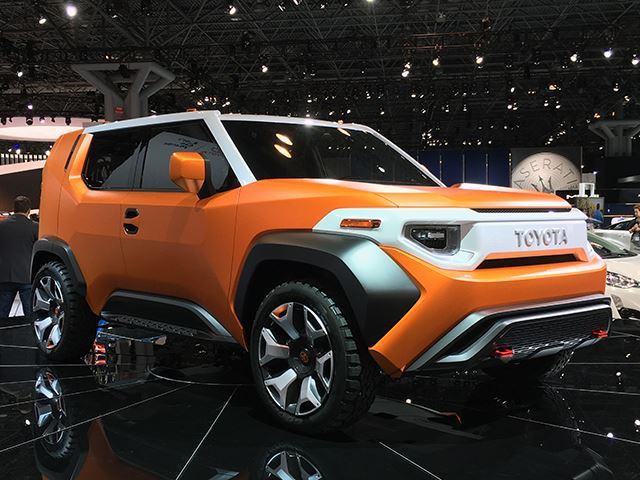 Toyota giới thiệu mẫu concept thay thế FJ Cruiser