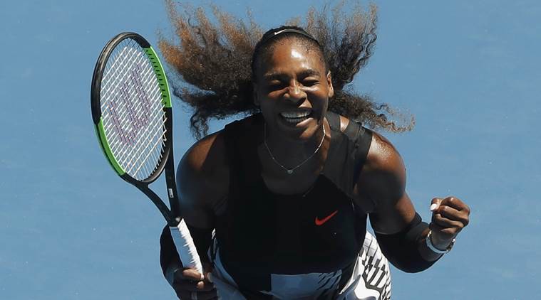 Serena Williams vẫn tập sung dù... mang bầu 7 tháng