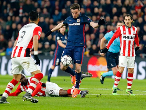 02h45 (ngày 16/3), Atletico - PSV: Griezmann bắn tan cối xay gió