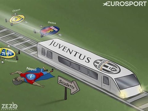 Con tàu Juventus đang tiến nhanh về “ga Scudetto”