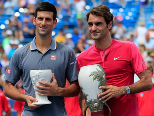 Cuộc đua giành 100 triệu USD tiền thưởng: Djokovic và Federer luận anh hùng