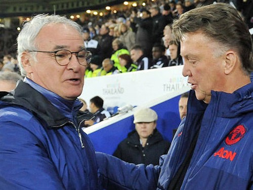Ranieri và Van Gaal: Hai bộ mặt trái ngược