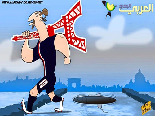 Ibrahimovic muốn thay thế tháp Eiffel bằng tượng của anh