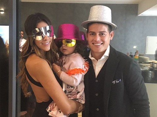 James Rodriguez giúp vợ thi Bước nhảy hoàn vũ