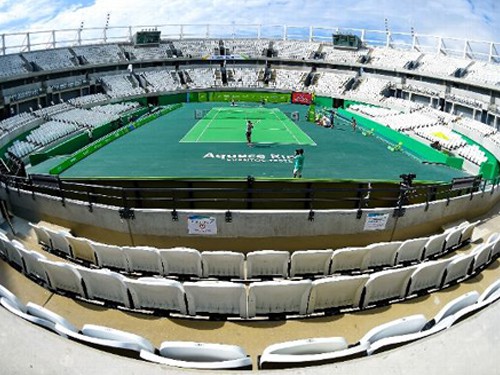 Khai trương trung tâm quần vợt Olympic Rio 2016: Hiện đại quá... hại điện