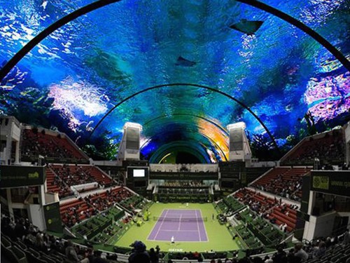 Dubai xây sân tennis 2,5 tỷ USD
