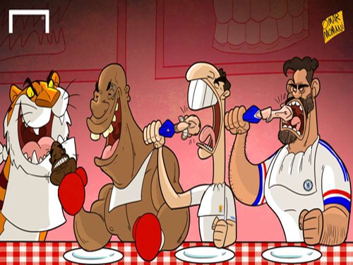 Sau Mike Tyson, Luis Suarez tới lượt Costa thích cắn