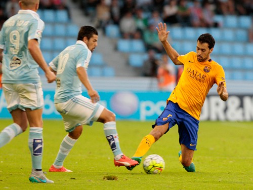 02h30 (15/02), Barcelona - Celta Vigo: "Người hùng thầm lặng" Busquets