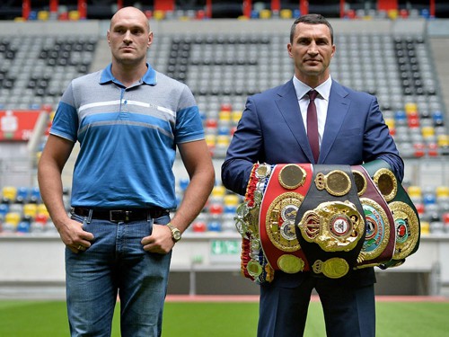 So găng Wladimir Klitschko và Tyson Fury