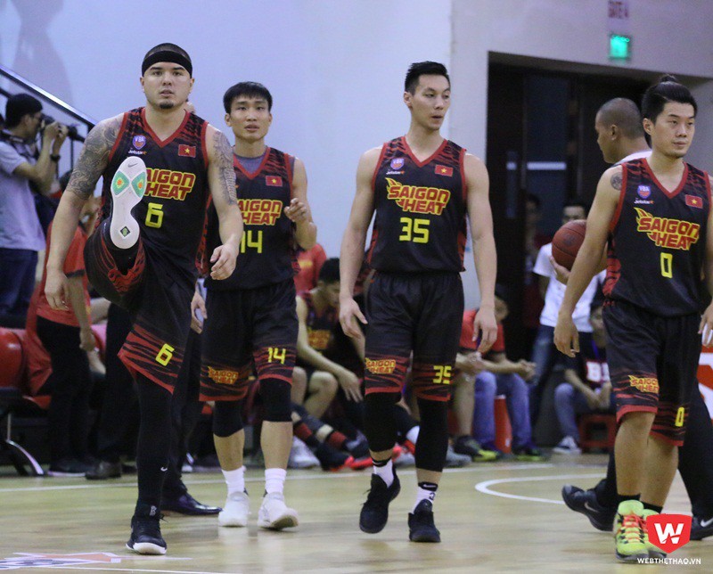 &Iacute;t nhất c&oacute; 3 cầu thủ của Saigon Heat đang thi đấu tại VBA sẽ dự ABL. Ảnh: Quang Thịnh.